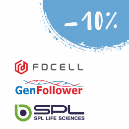 Скидка 10% на пластик SPL, FDCell и GenFollower