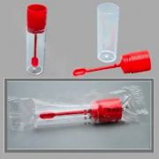 Контейнер для отбора, транспортировки и хранения биологических материалов, 18 мл, с герметичной пробкой и ложкой Контейнер для отбора, транспортировки и хранения биологических материалов, 18 мл, с герметичной пробкой и ложкой