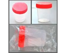 Контейнер 120 для биопроб, с крышкой Контейнер 120 для биопроб, с крышкой