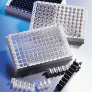 Планшет 96-луночный для ИФА, высокая адгезия, плоское дно, белый Планшет 96-луночный для ИФА, высокая адгезия, плоское дно, белый