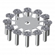 Ротор 6M.05 (12x15 мл) для центрифуг CM-6MT/CM-6M/CM-7S, Elmi Ротор 6M.05 (12x15 мл) для центрифуг CM-6MT/CM-6M/CM-7S, Elmi