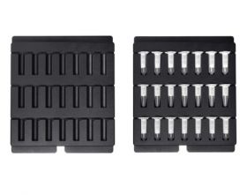 Адаптер для системы маркировки ZY-D200 на пробирках эппендорф 2 мл, 21 шт, Servicebio