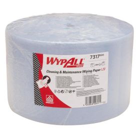 Протирочный материал Wypall L20 7317 голубой, листовой, Kimberly-Clark