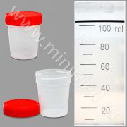 Контейнер для биопроб, 125 мл, Литопласт, Минимед Контейнер для биопроб, 125 мл, Литопласт, Минимед