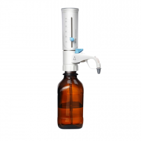 Дозатор механический (флакон-диспенсер) DispensMate-Pro, 1-канальный, стеклянный поршень, 2,5–25 мл, DLab