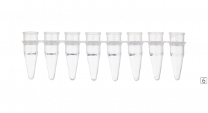 Микропробирки для ПЦР, 0,2 мл, нестерильные, стрипованные, без крышки, Ratiolab