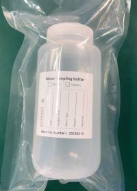 Бутыль 1000 мл для отбора проб воды стерильная