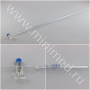 Бюретка с краном, 100 мл, Минимед