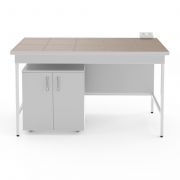 Стол для хроматографа НВ-1500ЛХ-З с тумбой для хранения, Россия Стол для хроматографа НВ-1500ЛХ-З с тумбой для хранения, Россия