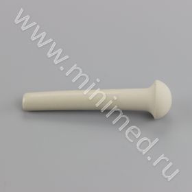 Фарфоровый пест, Ø 34 и 14, 120 мм, Минимед