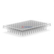 Планшет 96 луночный с полуюбкой, V-образное дно, 0,21 мл, Перинт