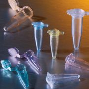 Микропробирки для ПЦР, 0,2 мл, с плоской крышкой, нестерильные, Corning Микропробирки для ПЦР, 0,2 мл, с плоской крышкой, нестерильные, Corning