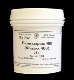 Полисахароза 400 (фиколл 400), 25 г