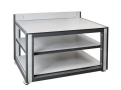 Стол передвижной усиленный, электрифицированный с 2 полками, 1200х800х750 мм, Россия Стол передвижной усиленный, электрифицированный с 2 полками, 1200х800х750 мм, Россия