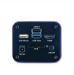 Микроскоп люминесцентный Lum D400L LCD, прямой, тринокуляр, LED 3 Вт, 4 LED 5 Вт, камера, монитор, MAGUS