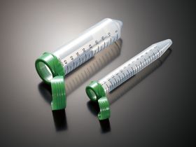 Пробирки центрифужные EasyFlip™ с откидной крышкой, 50 мл, стерильные, в штативе, Jet Biofil